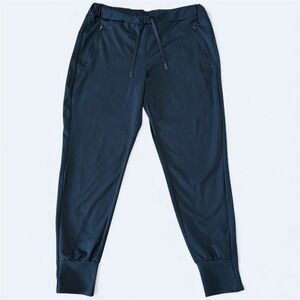 Spyder Mens Large Navy Jogger Pants Athletic Pants Zip Pockets Activewear Casual